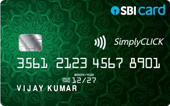 SBI SimplyCLICK Credit Card