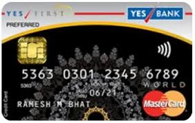 YES FIRST Preferred Credit Card