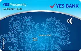YES Prosperity Cashback Plus Credit Card